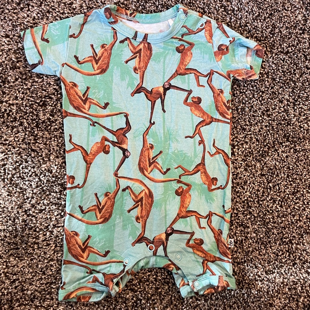 Little Bum Bums short sleeve romper